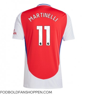 Arsenal Gabriel Martinelli #11 Hjemmebanetrøje 2024-25 Kortærmet